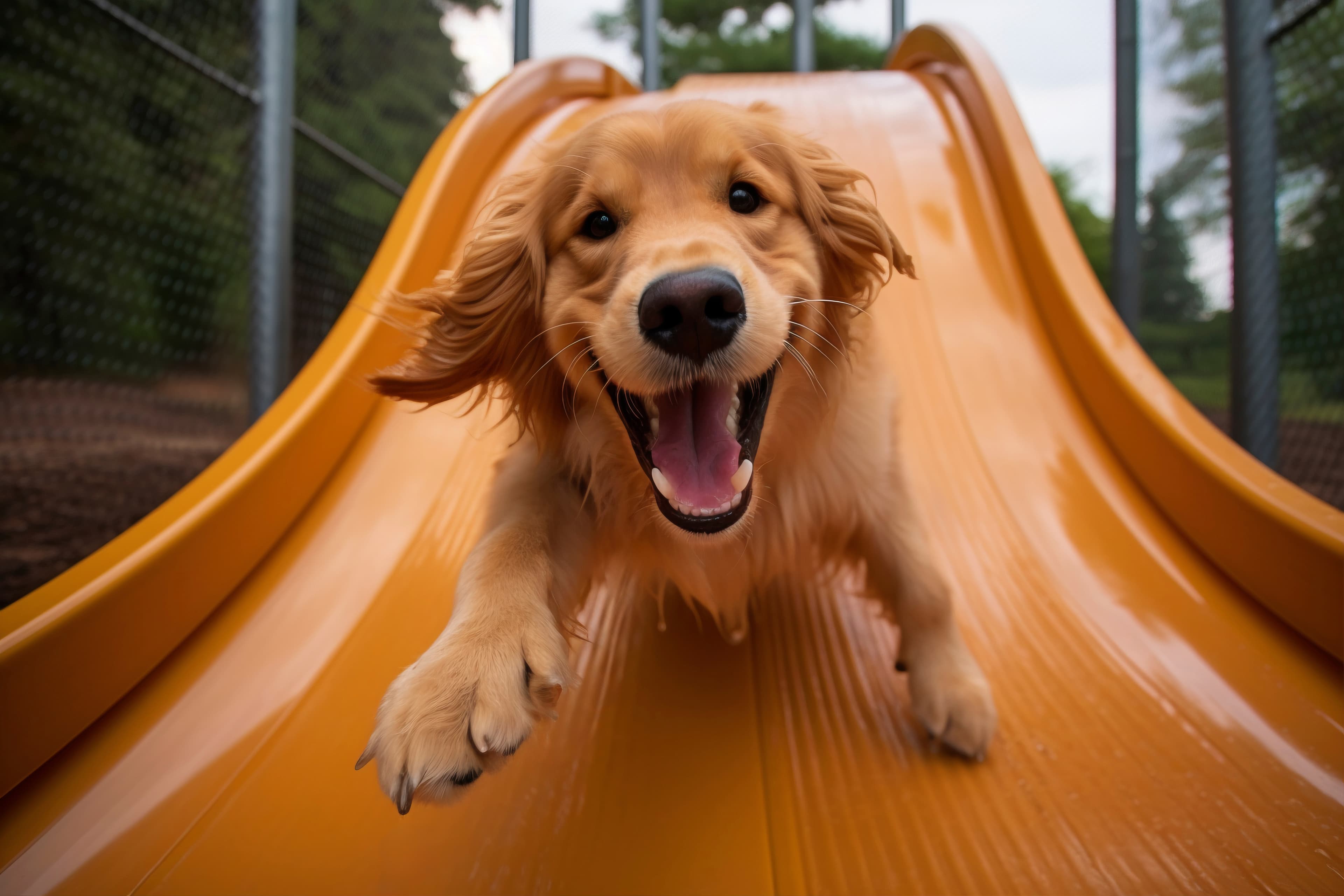 An engaged indoor dog enjoying enrichment activities and mental stimulation